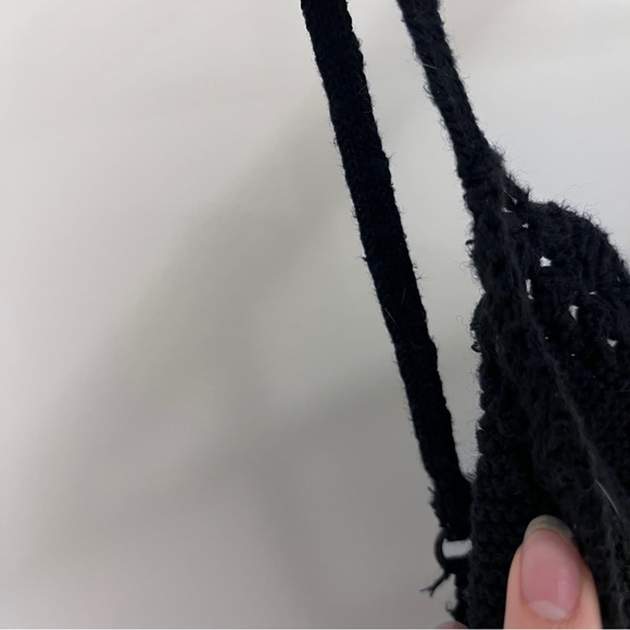 A&F Crochet Bodice Bralette Cropped Tank Top - Picture 4 of 8